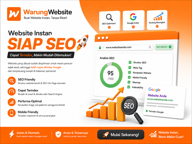 Ilustrasi Website Warung